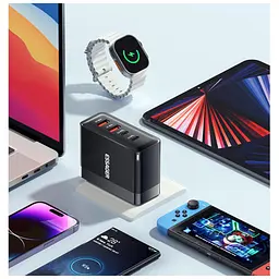 Зарядное устройство 2xUSB-C + 2xUSB 100W Essager (ECT2CA-QYB01-Z) - миниатюра 8