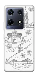 TPU чохол Demsky Kyiv spirit для Infinix Note 30 Pro