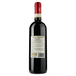 Вино Villa Puccini Chianti DOCG, червоне, сухе, 0,75 л - мініатюра 2