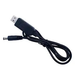 USB-кабель с повышением напряжения от 5V до 9V, разъем 2.1 x 5.5 мм, для питания роутера от powerbank