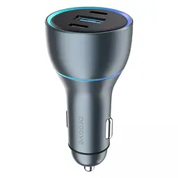 Автозарядний пристрій Proove Super Charge 130 W (USB + 2*Type-C) 3 порти - мініатюра 2