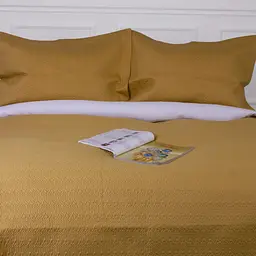 Покривало MirSon набір Imperial Gold Line покривало 220х240 см + наволочки 50х70 см х 2 шт (2200007177899) - мініатюра 6