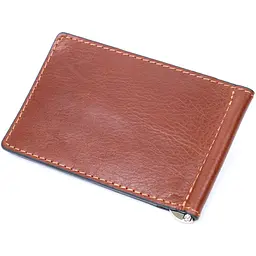 Шкіряний чоловічий гаманець GRANDE PELLE 12х8х0,5 см acs0026950 - мініатюра 2