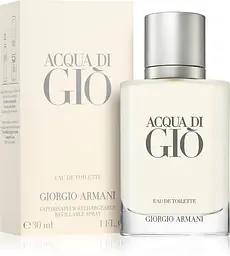 Оригінал Giorgio Armani Acqua Di Gio 30 мл Туалетна вода - мініатюра 2