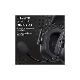 Навушники GamePro Genesis Hunter Black (HS1350B) - мініатюра 6