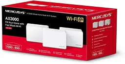 WiFi Mesh система Mercusys Halo H80X 3-pack - мініатюра 4
