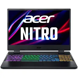 Ноутбук Ігровий Acer Nitro 5 AN515-46 з процесором AMD Ryzen™ 7 6800H pana la 4.7 GHz, 15.6", Full HD, IPS, 144Hz, 16GB DDR5, 512GB SSD, NVIDIA® GeForce RTX™ 3 чорний - мініатюра 4