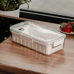 Лоток органайзер для зберігання продуктів Yiwu HP-27-12 пластиковий  - мініатюра 2