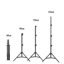 Тримач з кільцевим освітленням Zomei 14" ZM336 180cm Tripod Stand  3200-5600 K живлення від розетки - мініатюра 9
