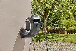 Котушка настінна Gardena RollUp M автоматична зі шлангом 20 м (18612-20.000.00) - мініатюра 5