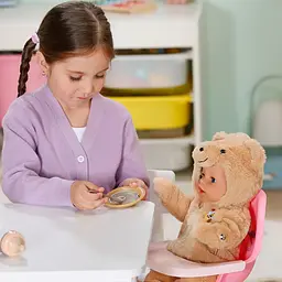 Лялька Baby Born Емма у костюмі ведмедика з аксесуарами 43 см (837115) - мініатюра 6