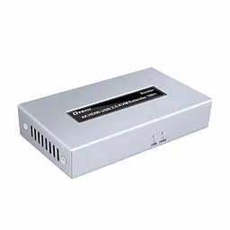 Подовжувач 4K HDMI і USB 2.0 KVM 100m Dtech DT-7051 (74-00124) - мініатюра 4