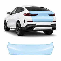 Антигравійна захисна бронеплівка за лекалами для BMW X6 G06 facelift 2023- зона кришки багажника