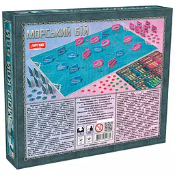 Настільна гра "Морський бій" Artos Games 0789ATS 40 кораблів на підставках - мініатюра 2