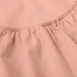 Простирадло фланель на резинці для коляски та люльки Cosas Peach 40х80х5 см (Flannel_03Peach_FittedStroller_40х80) - мініатюра 2