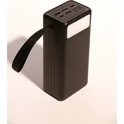Батарея універсальна GEAR 50000mAh, PD/22.5W, black (SP05) - мініатюра 2