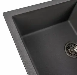 Кухонна мийка Platinum 7950 SELENA матова Сірий мусон (SP000034930) - мініатюра 4