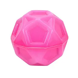М'яч надстрибучий стрибун "Bouncy Ball" Bambi MS 4368, 3 види, 6,3 см Рожевий