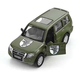 Машинка-моделька TECHNODRIVE "Шеврони Героїв" MITSUBISHI PAJERO 4WD TURBO "93 ОМБр"