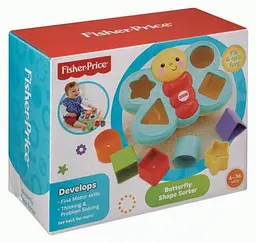 Сортер Fisher Price Метелик (CDC22) - мініатюра 5