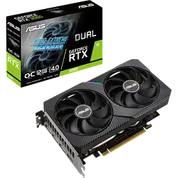 Відеокарта GeForce RTX 3060 12GB Asus Dual V2 OC (DUAL-RTX3060-O12G-V2) - мініатюра 1