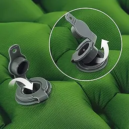 Килимок надувний Naturehike FC-10 NH19Z001-P 65 мм зелений - мініатюра 3