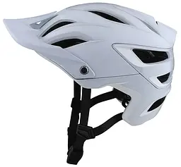 Велошолом Troy Lee Designs A3 Helmet Uno White XS/S (1106-150267091) - мініатюра 2