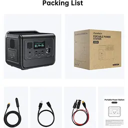 Зарядна станція Choetech BS060 800W [123592] - мініатюра 4