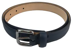 Ремінь жіночий Tod's 85-106 см 2.5 см шкіра Синій - мініатюра 4