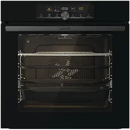 Шафа духова електрична Gorenje A+ 77 л дисплей піроліз чорний