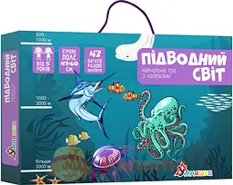 Настільна гра Умняшка Підводний світ Різнокольоровий (SR-113-N-171)