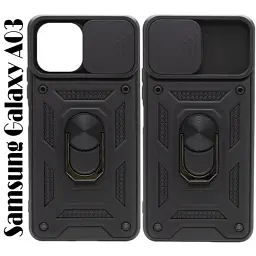 Чохол до мобільного телефона BeCover Military Samsung Galaxy A03 SM-A035 Black (707367) - мініатюра 2