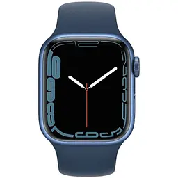 Розумний годинник Apple Watch Series 7 41mm Abyss Blue EU темно синій - мініатюра 2