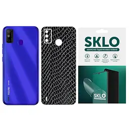 Захисна плівка SKLO Back (тил) Snake для TECNO Camon 19 Чорний