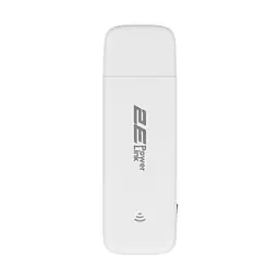 2E Мобільний маршрутизатор PowerLink (MiFi-1 2024) LTE, Wi-Fi4, 1xUSB, 1xCRC9 білий - мініатюра 2