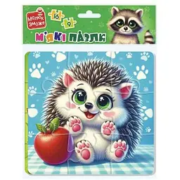 М'які пазли VLADI TOYS "Єнот та їжачок" VT1102-36