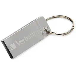 USB флеш накопичувач Verbatim 32GB Metal Executive Silver USB 2.0 (98749) - мініатюра 3