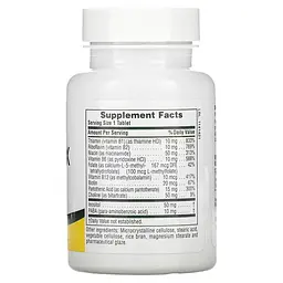 Комплекс вітамінів групи В B-Complex with Rice Bran 90 таблеток NaturesPlus vit0005662 - мініатюра 2