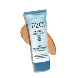 Крем-праймер сонцезахисний з відтінком TiZO 3 Facial Primer/Sunscreen Tinted SPF 40, 50 г - мініатюра 2