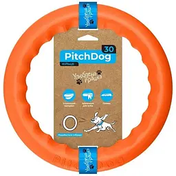 Кільце для апортування PitchDog 30, 28 см, оранжевий (62384)