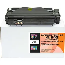 Картридж тон. NEWTONE для Samsung ML-1910, SCX-4600/4623, Dell 1130/1135 аналог MLT-D105S Black ( 1500 ст.) (ML.1910E) - мініатюра 1