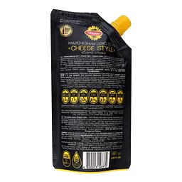Соус майонезний Olkom Cheese Style 50%, 180 г (840455) - мініатюра 2