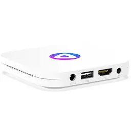 TV Медіаплеєр H96 MAX M1 4/32Gb/ Rockchip RK3528/ Android 13/ WiFi 2.4G+5G/BT 4.0/ білий - мініатюра 4