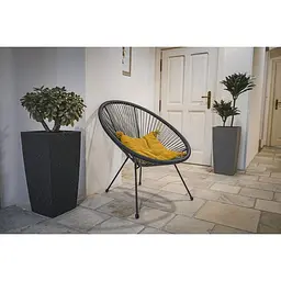 Вазон Plastkon Eliot Stone 25x46 см сірий - мініатюра 3