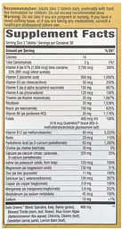 Вітаміни та мінерали Nature's Way Alive! Max3 Potency No Added Iron, 90 таблеток - мініатюра 2