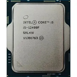 Процессор Intel Core i5 12400F 2.5GHz 18MB, Alder Lake, 65W, S1700) Tray (CM8071504650609)