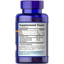 Омега-3 риб'ячий жир Puritan's Pride Omega-3 Fish Oil 1400 мг/950 мг 60 капсул (PTP-16105) - мініатюра 2