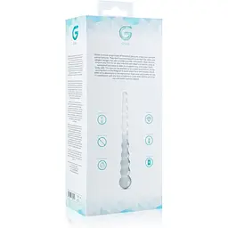 Скляний дилдо у вигляді намистин Gildo Glass Dildo No. 20 - мініатюра 6
