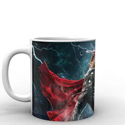 Кухоль GeekLand Тор Thor блискавка TH.02.010 330 мл білий - мініатюра 2