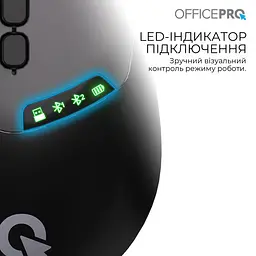 Миша OfficePro Silent Click Wireless Black (M520B) - мініатюра 9